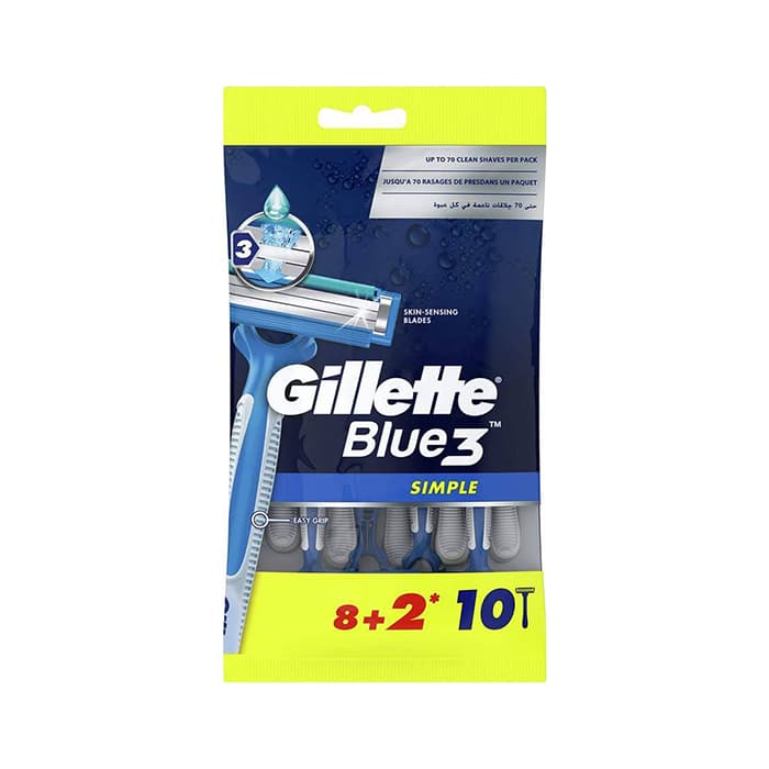 Gillette Blue 3 5090 Simple - 10 Razor