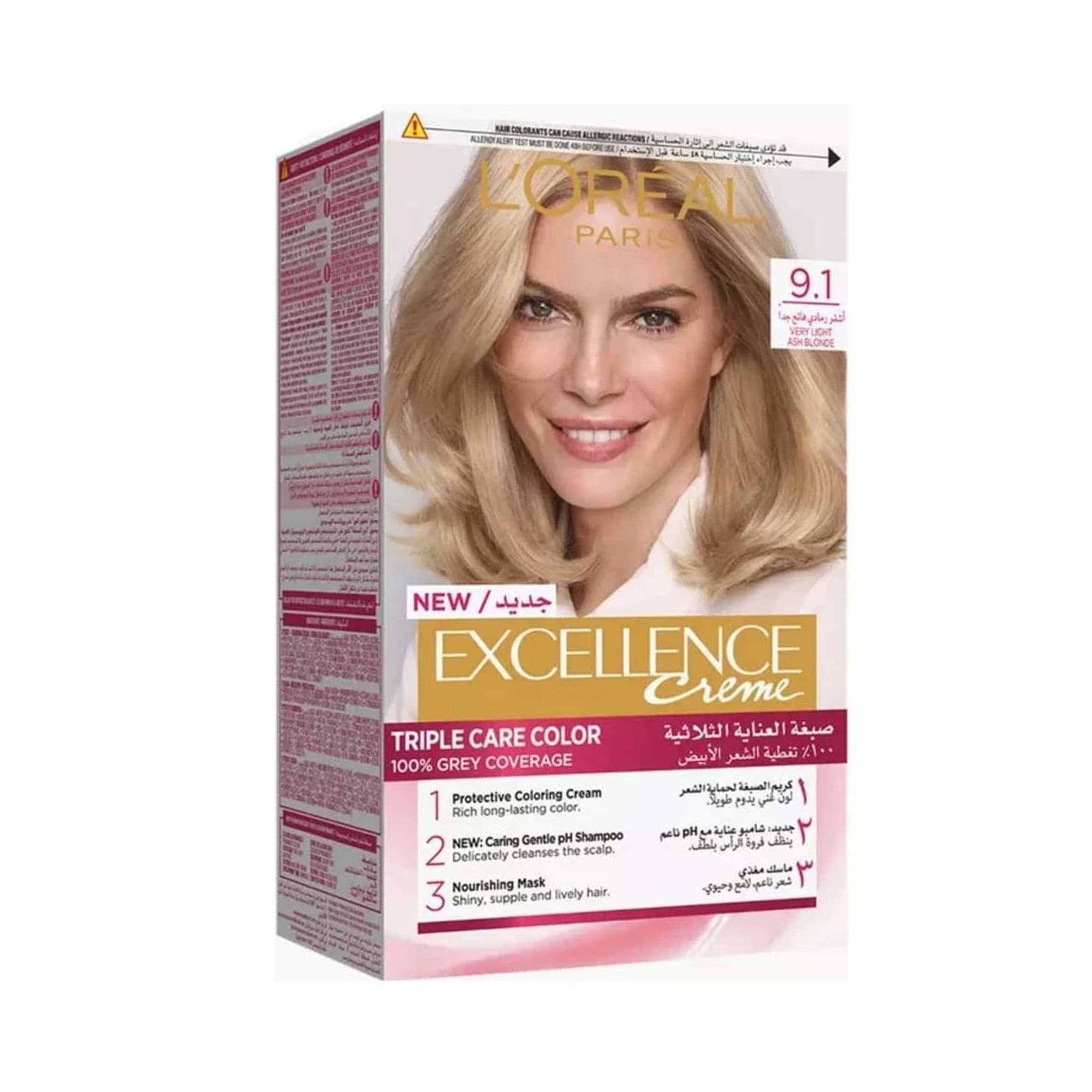 L'Oréal Paris Paris Triple Protection Very Ash Blonde 9.1