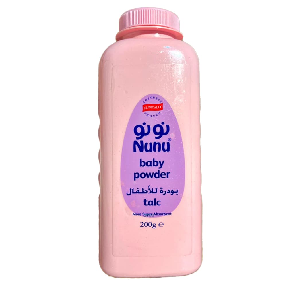 Nunu Girls Talc 200g - Baby Powder
