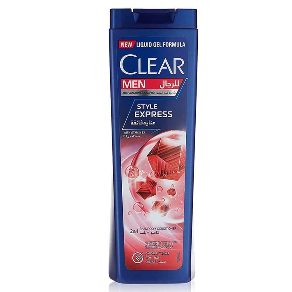 Clear Men Anti-Dandruff Shampoo, Ultimate Care 2 in 1 - 350ml