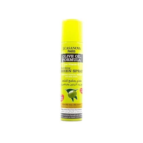 J. Casanova Sheen Olive Oil 200ml - Hair Spray