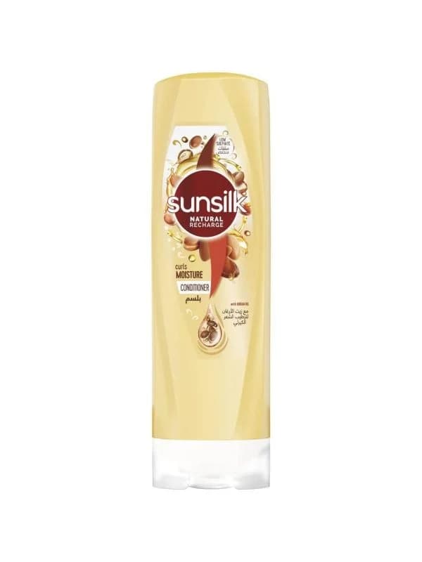 Sunsilk - Moisturizing Conditioner for Curly Hair with Argan Oil - 350ml