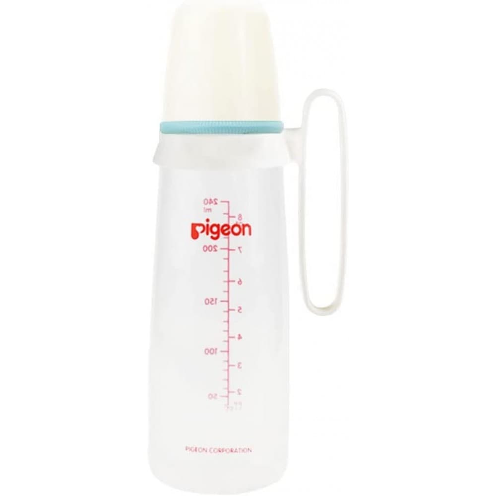 Pigeon PA26008 With handle White 240ml - Feeding Bottle