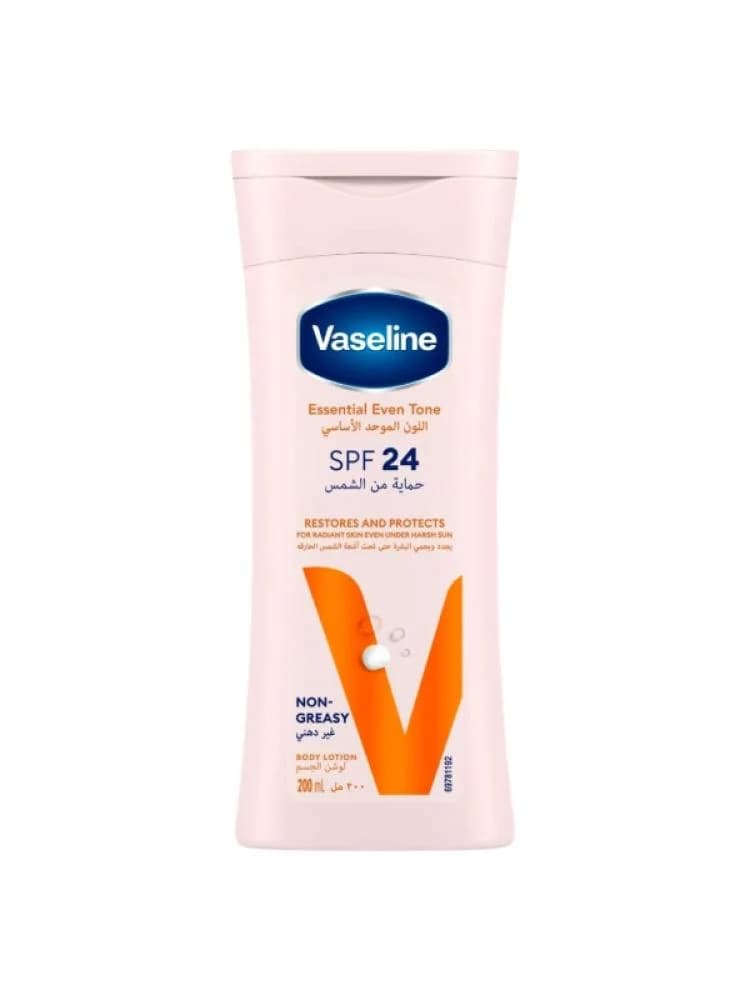Vaseline Essential Even Tone SPF 24+ 200ml - Lotion