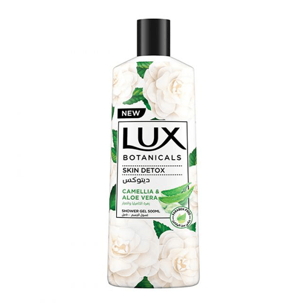 Lux Botanicals Camelia and Aloe Vera 500ml - Shower Gel