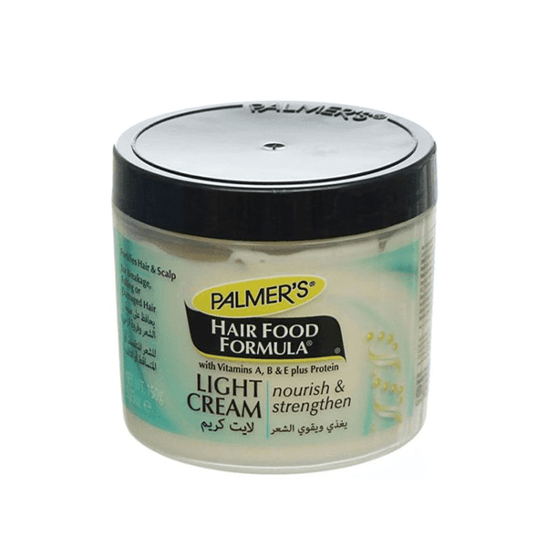 Palmers Light Cream 150g - Hair Food Jar