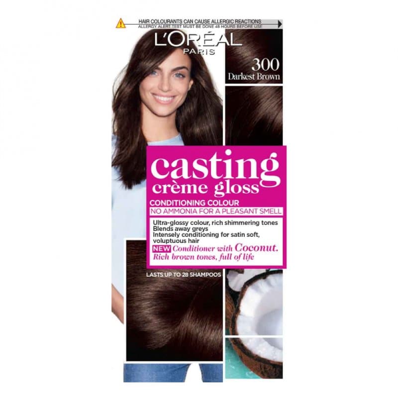 Loreal Casting Crème Gloss 300 Dark Brown - Hair Colour