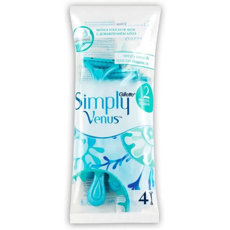 Gillette Simply Venus 2 4759 - 4 Razor