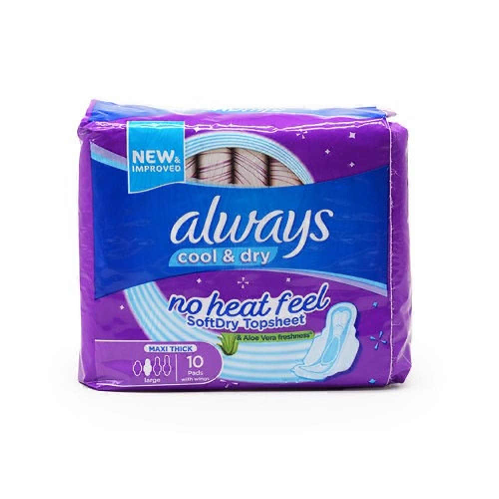 Always Clean & Dry 10 pads