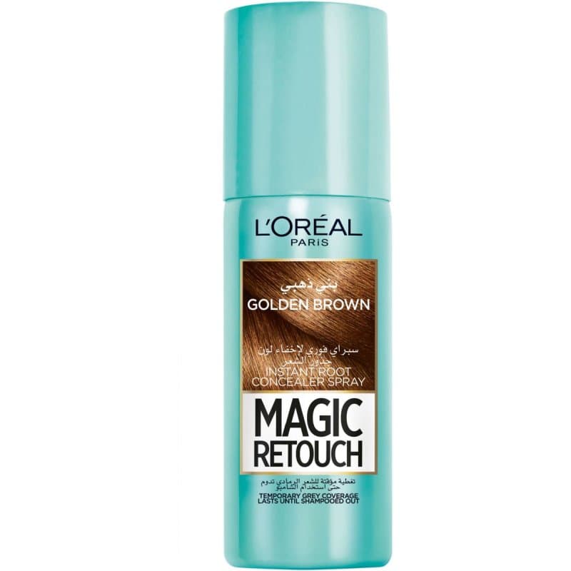 Loreal Magic Retouch Golden Brown 75ml - Hair Colour Spray