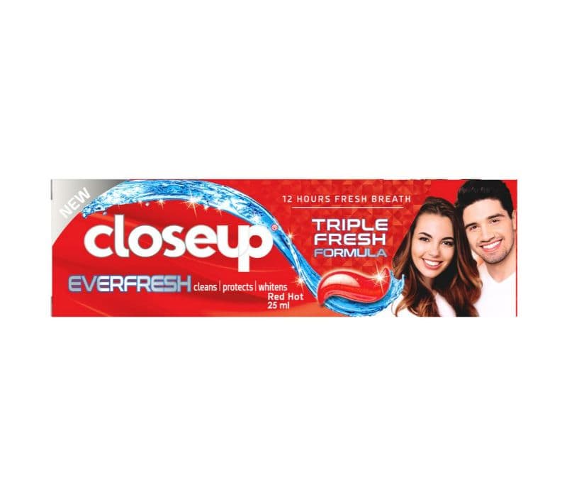 Close-Up Toothpaste - 25ml Small Size | Red