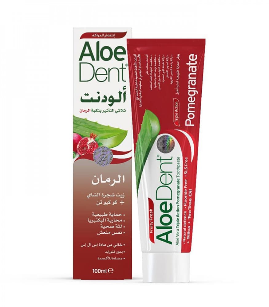 Aloedent Pomegranate 100ml - Toothpaste