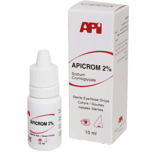 Apicrom 2% Eye Drops -10ml