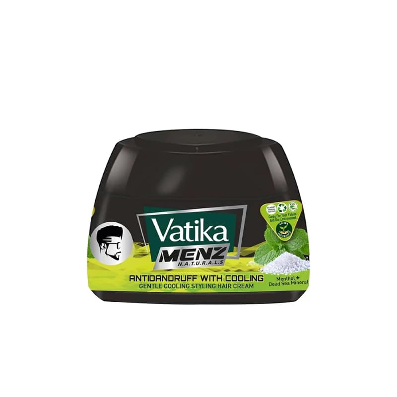 Dabur Vatika Menz Hair Care Anti Dandruffفاتيكا كريم الحماية من القشرة 2*140 مل